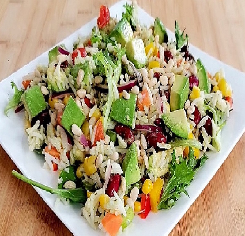 Avocado Rice Salad