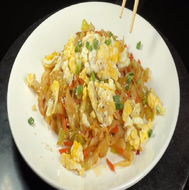 Cabbage Carrot Stir-Fry Recipe