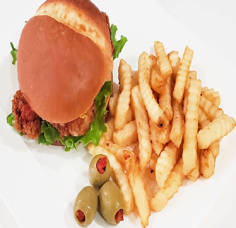 Fried Chicken Burger