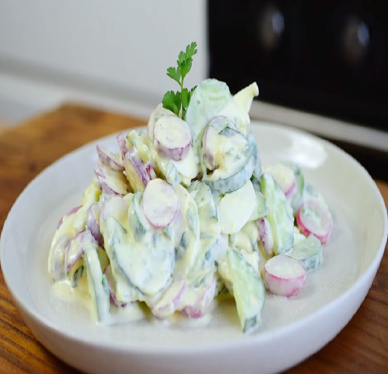 Cucumber Radish Salad