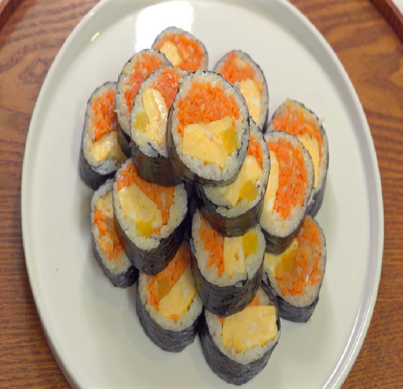 Kimbap Garlic And Carrot