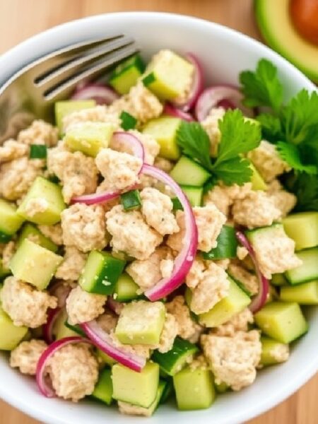 Avocado Tuna Salad