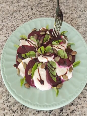 Beet Caprese Salad