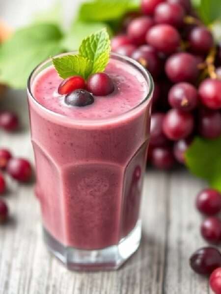 Red Grape Smoothie