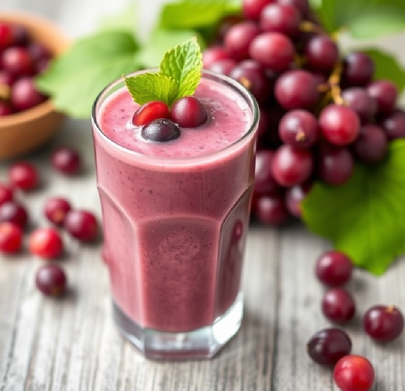 Red Grape Smoothie