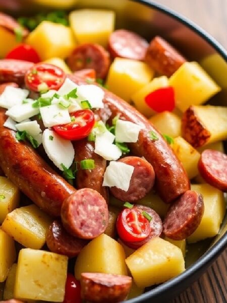 Baked Sausage and Potatoes