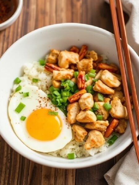 Chicken & Egg Rice Bowl