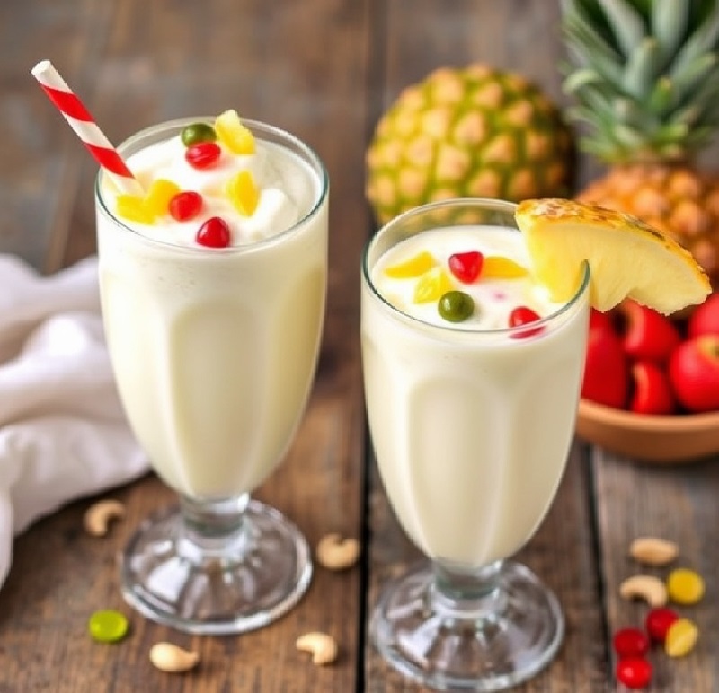 Pineapple Milkshake