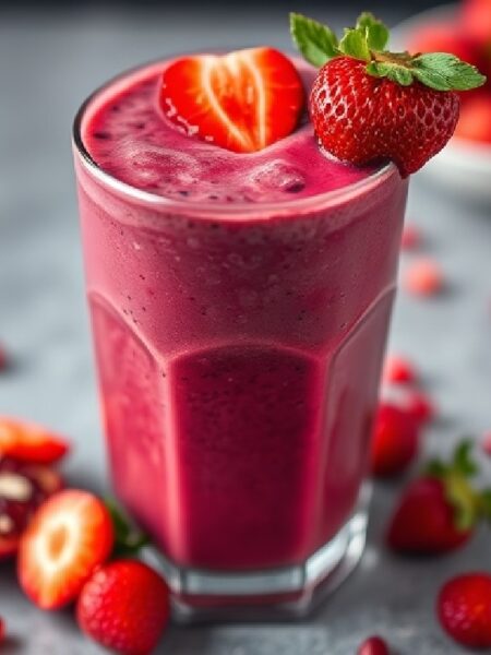 Pomegranate Acai Smoothie