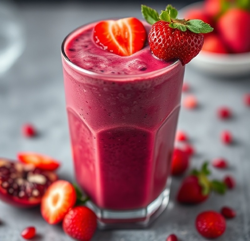 Pomegranate Acai Smoothie