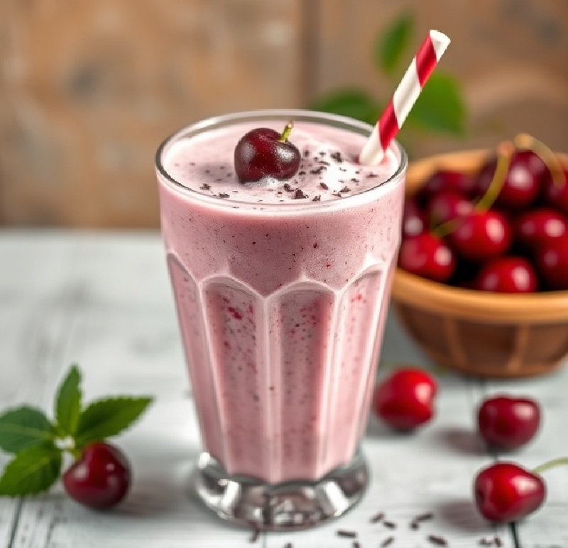 Sour Cherry Milkshake