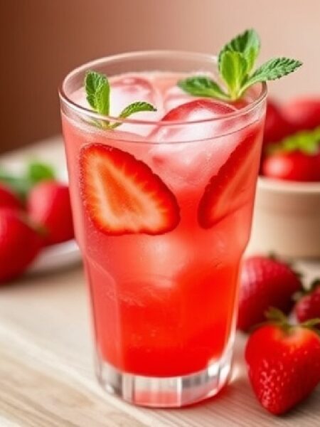 Strawberry Mocktail Recipe