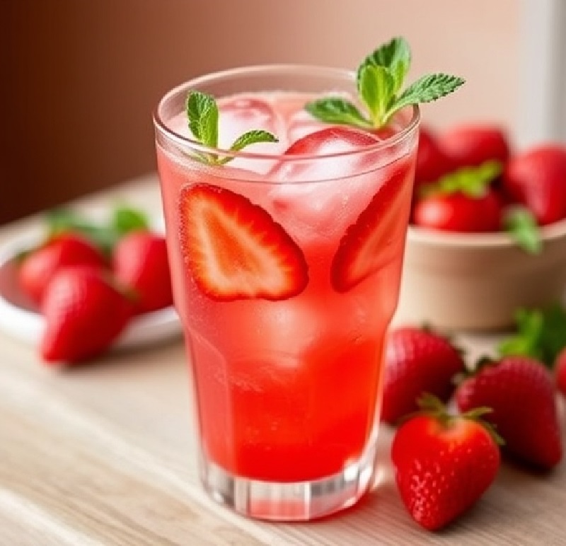 Strawberry Mocktail Recipe