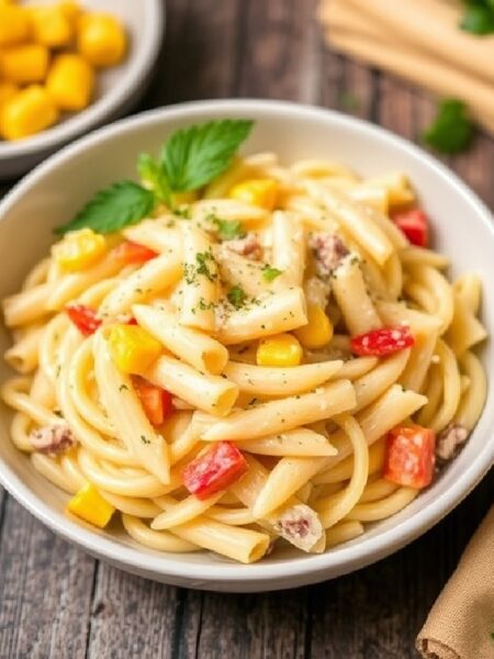 Creamy Cheese Pasta Recipe