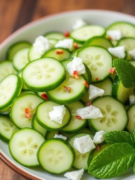 Cucumber Mint Salad