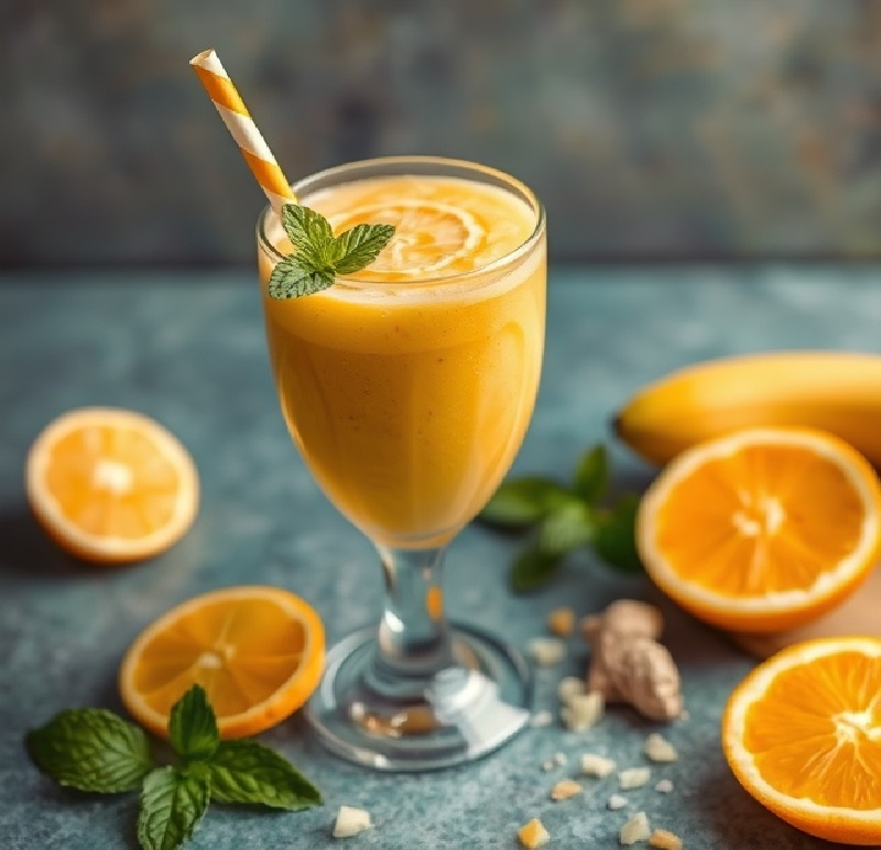 Orange Banana Smoothie