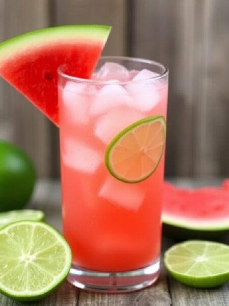 Sparkling Watermelon Limeade