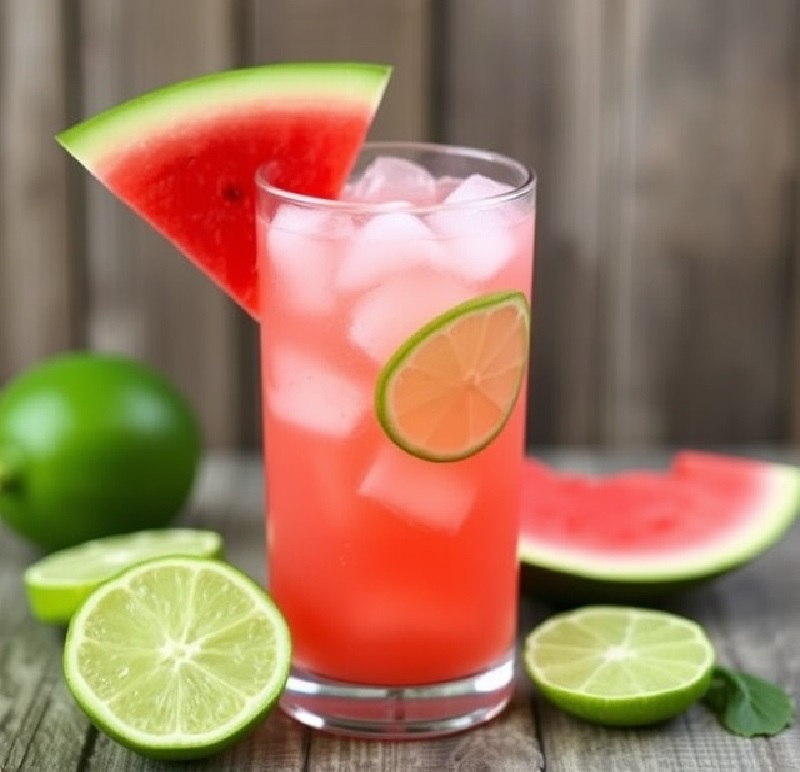 Sparkling Watermelon Limeade