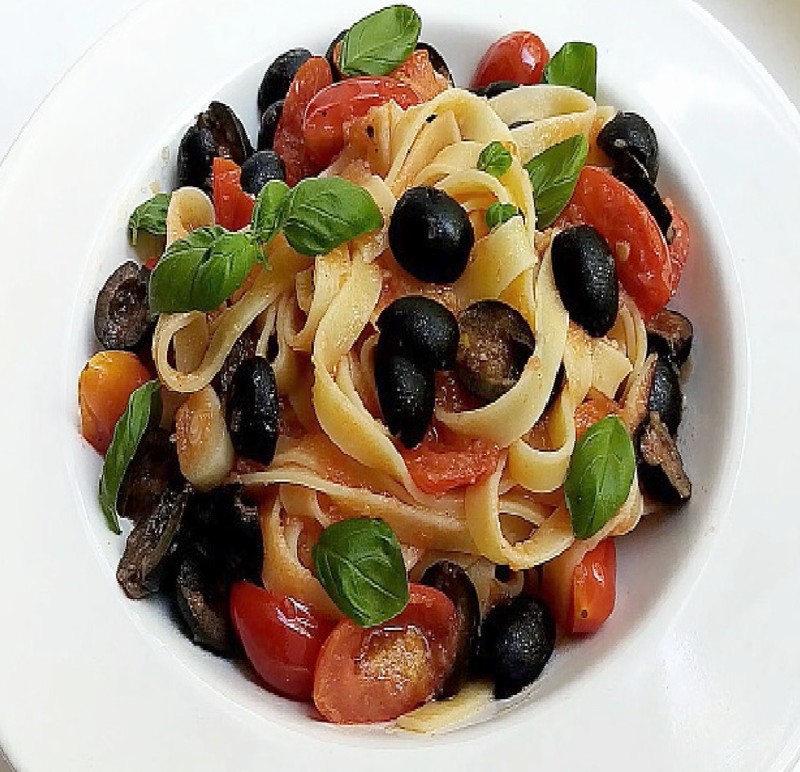 Tomato Tagliatelle Pasta