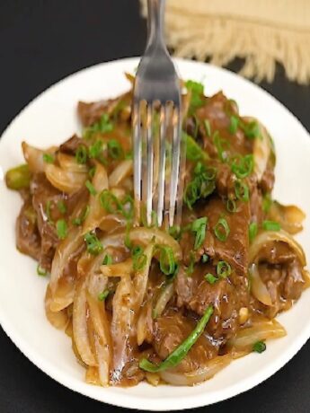 Beef Onion Stir-Fry