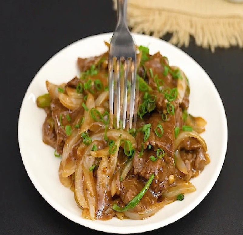 Beef Onion Stir-Fry