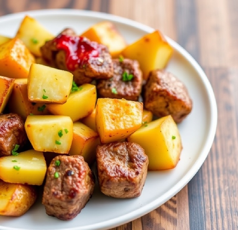 Garlic Butter Steak Bites