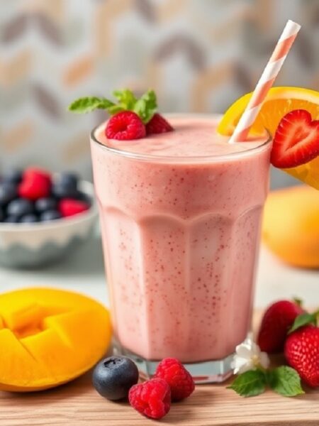 Mango Berry Smoothie