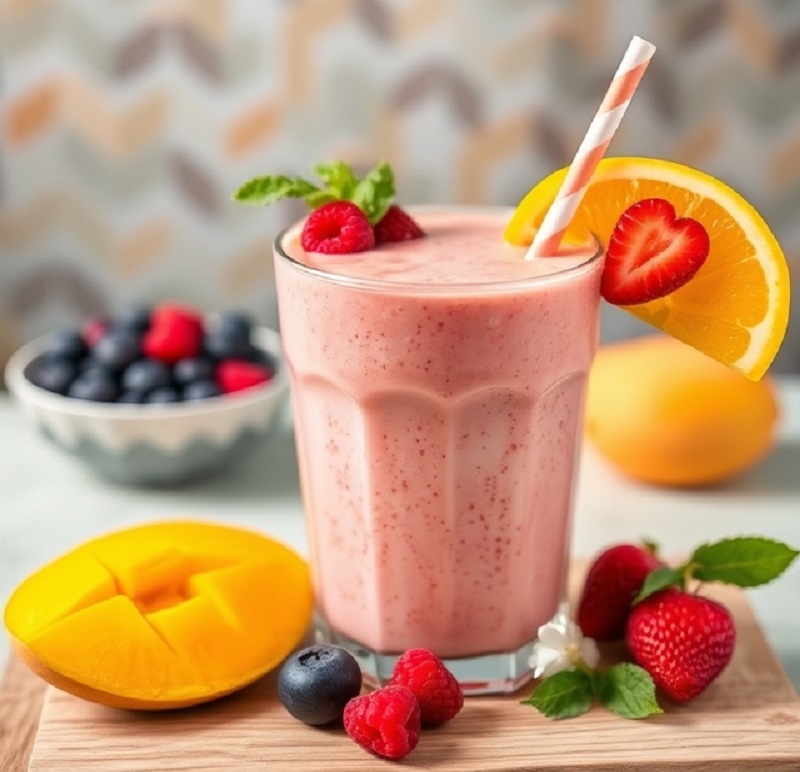 Mango Berry Smoothie