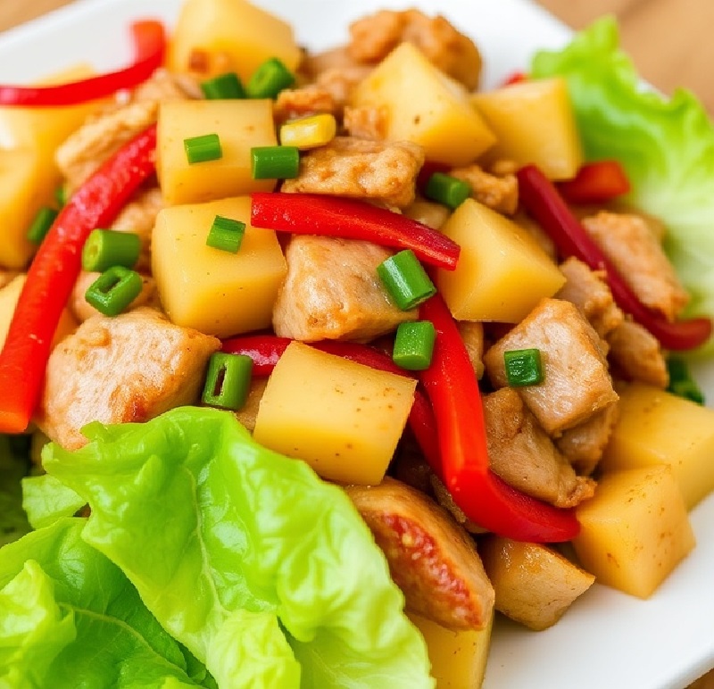 Pineapple Pork Stir-Fry