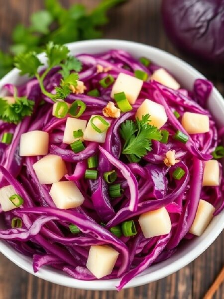 Red Cabbage Salad