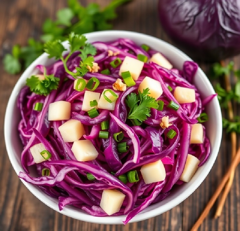 Red Cabbage Salad