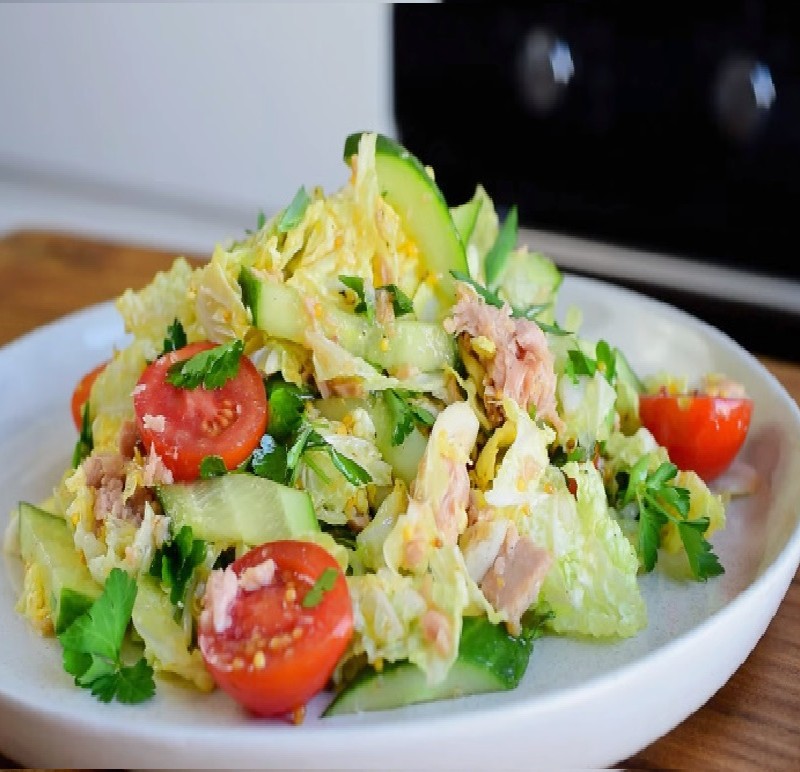 Tuna Cabbage Salad