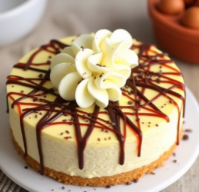 5 Ingredients No Bake Cheesecake