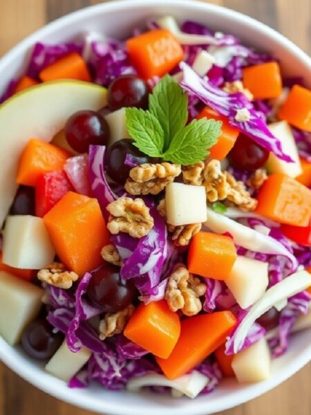 Cabbage Fruit Salad