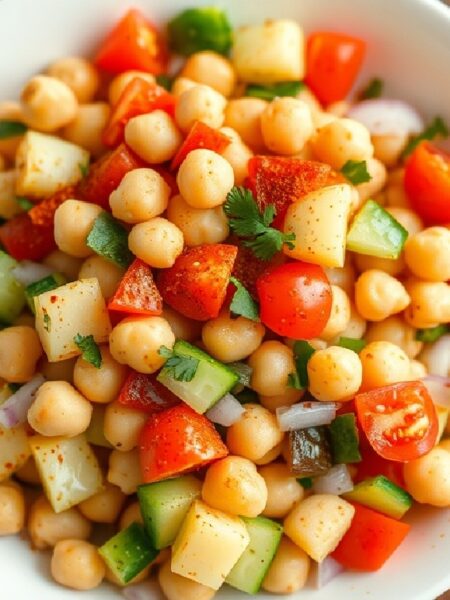 Chickpea Potato Salad