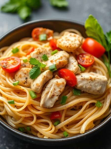 Ginger Chicken Noodles