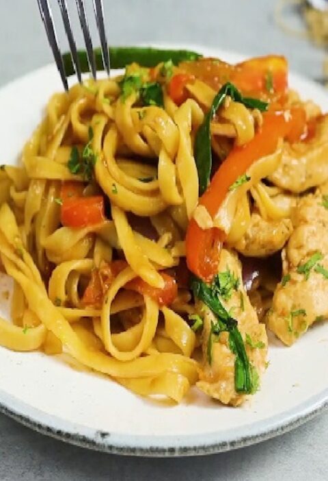 Ginger Chicken Noodles