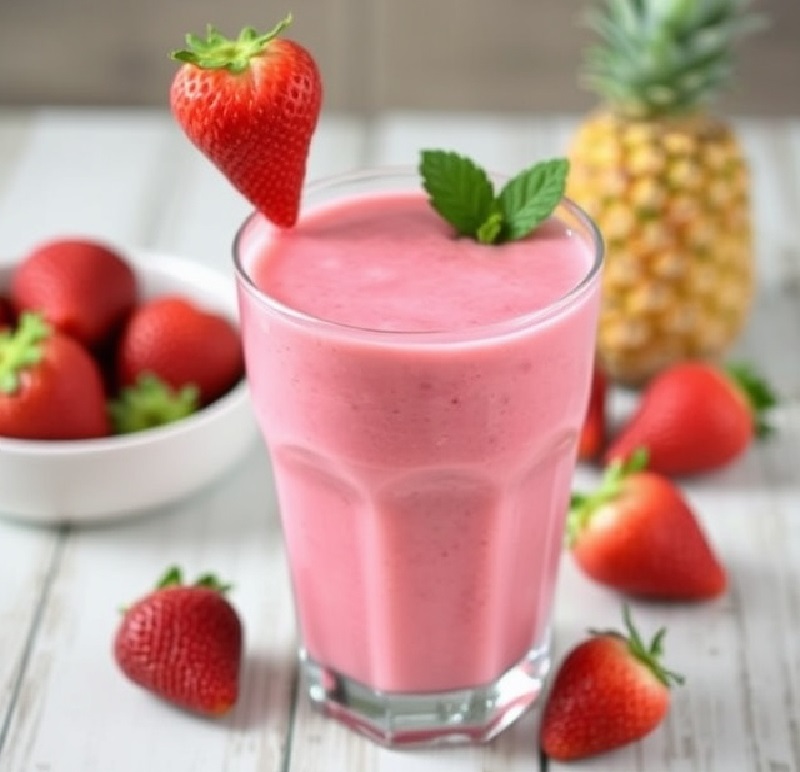 Strawberry Pineapple Smoothie