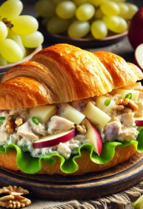 Chicken-Salad-Croissant-Sandwich