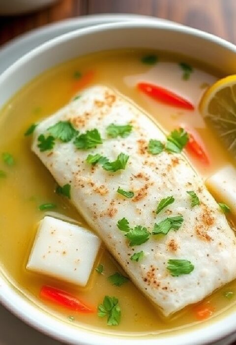 Coconut Lime Fish Soup