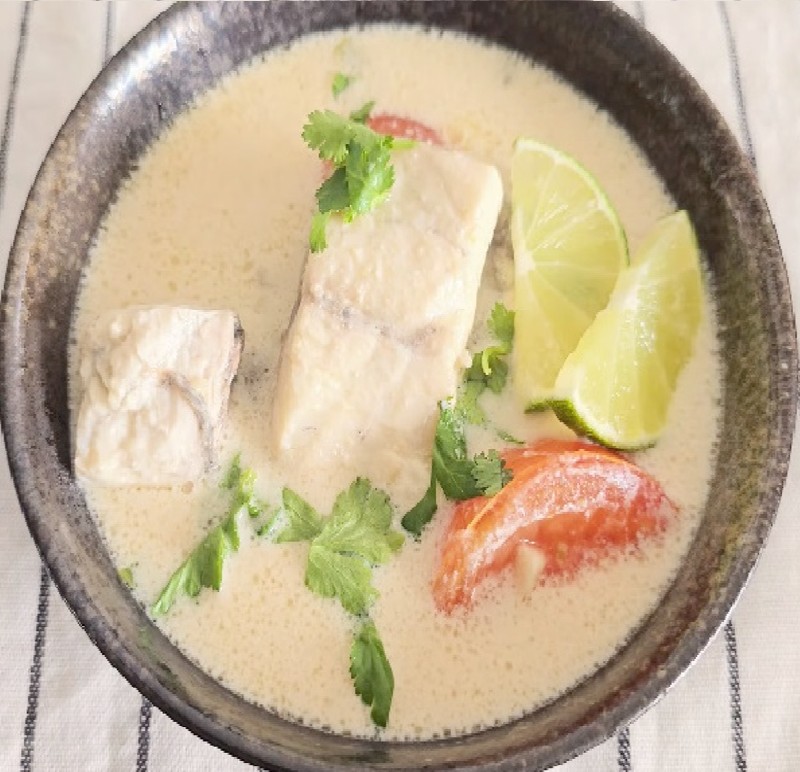 Coconut Lime Fish Soup