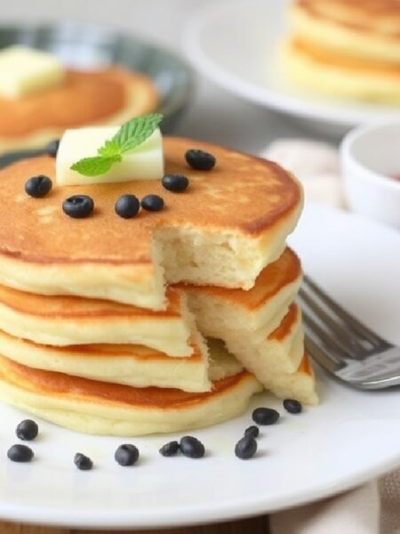 Fluffy Japanese Pancakes