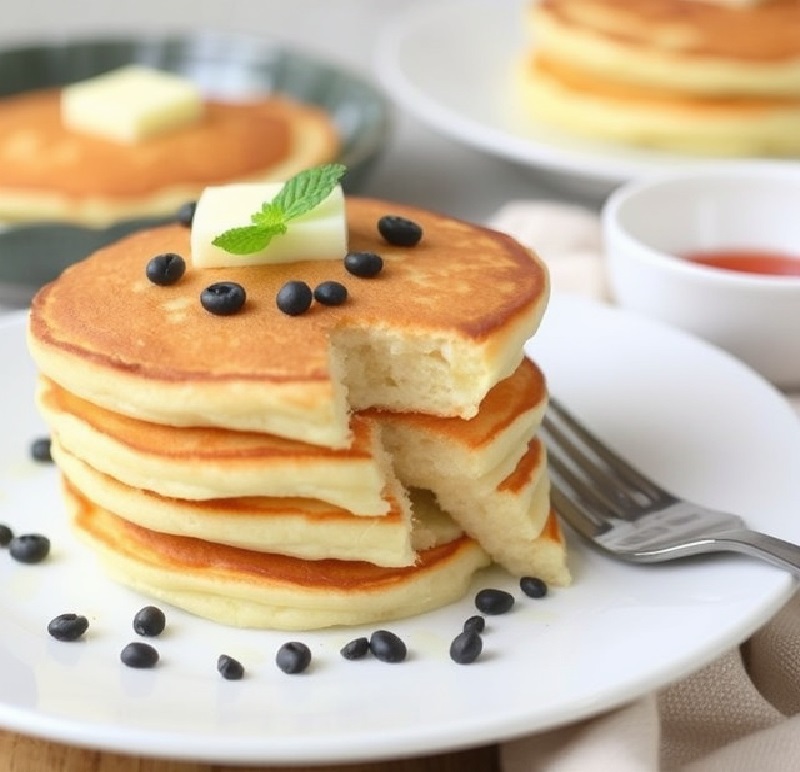 Fluffy Japanese Pancakes