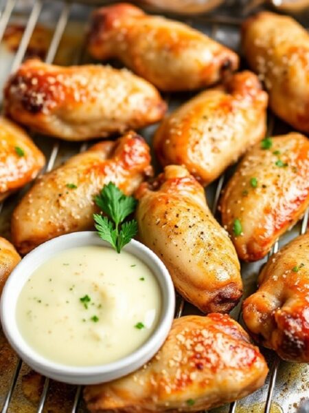 Garlic Parmesan Wings