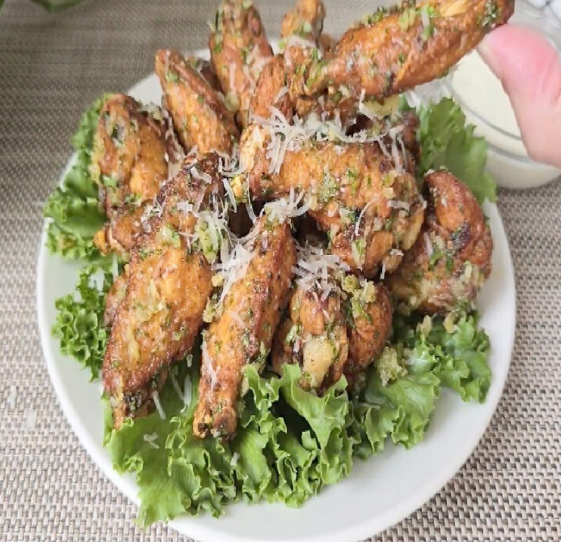 Garlic Parmesan Wings