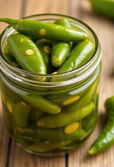 Green Chilli Pickle