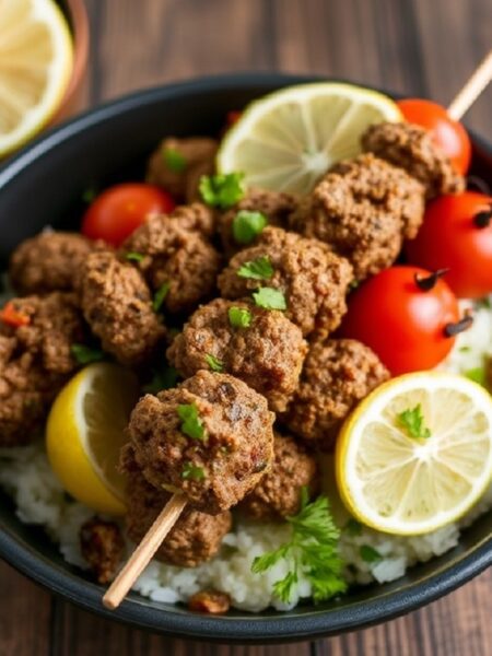 Ground Beef Kebabs