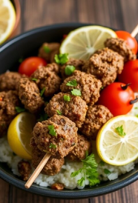 Ground Beef Kebabs