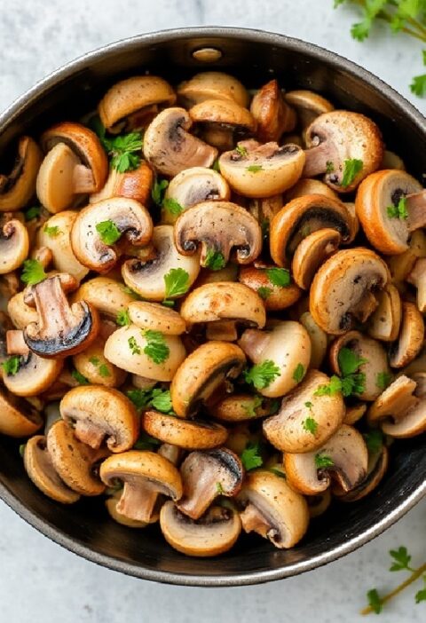 Sauteed Mushrooms and Onions