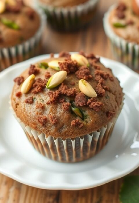 Vegan Avocado Muffins